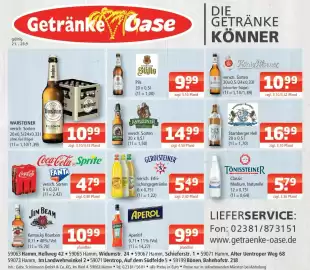 Getränke Oase Prospekt Seite 1