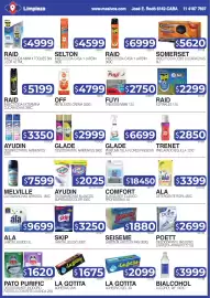 Catálogo Masivos Página 6: Ayudin desinfectante ambientes 332c €7.599,00, Ala jabon liquido 3l €9.699,00