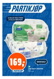 Coop Obs kundeavis uke 39 Side 3: Lambi toalett-/tørkepapir €169,00