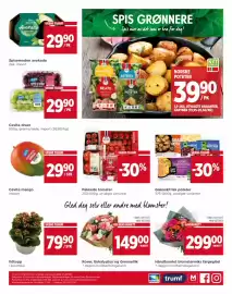 Meny kundeavis Side 4: Helgens Bukett €149,00, Pakkede tomater