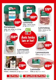Spar kundeavis uke 39 Side 6: Fårkalkjøtt €119,00, Gilde Lammelår €189,00
