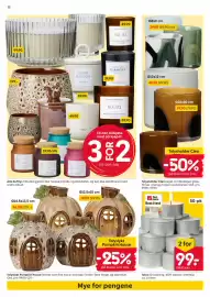 Rusta kundeavis uke 39 Side 12: Telyslykt Pumpkin House €74,90, Telys stearinlys €99,90