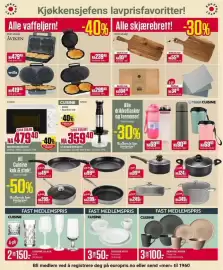 Europris kundeavis uke 39 Side 8: Cuisine stavmiksersett €359,40, Mikrobølgeovn €479,40