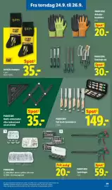 Lidl tilbudsavis uge 39 Side 15: Parkside sæt med stemmejern €149,00
