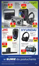 Carrefour gazetka Strona 3: Słuchawki Bluetooth HBTM45B Hyundai €79,99, Soundbar TH-E434B 2,1 Jvc €499,00