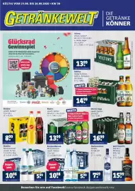 Getränkewelt Prospekt woche 39 Seite 1