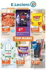E.Leclerc gazetka Strona 1: Chrupki Monster Munch/Peppies Lorenz €4,99, Herbata czarna ekspresowa Lipton €11,99