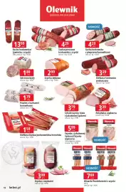 E.Leclerc gazetka Strona 10: Kiełbasa śląska/podwawelska/toruńska Olewnik €1,59, Polędwica wędzarza Olewnik €3,39