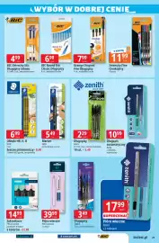 E.Leclerc gazetka Strona 21: BIC Intensity Fine Cienkopisy €11,99, BIC Gel-ocity Stic Długopisy żelowe €4,99