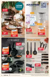 E.Leclerc gazetka Strona 22: Kubek baryłka porcelanowy Altom Design €11,99, Dzbanek filtrujący szklany Aquaphor €99,99