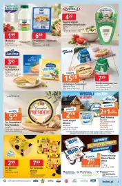 E.Leclerc gazetka Strona 7: Ser grillowo-sałatkowy Krasnystaw €6,49, Ser topiony w plasterkach Lactima €3,65