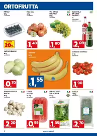 Volantino C+C maxigross Pagina 2: Spinaci cuor di scelta €1,35, Uva bianca biologica €1,80