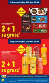 Lidl gazetka Strona 16: Czekolady Wawel €0,01, Sok 100% tłoczony Solevita €0,01