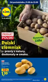 Lidl gazetka Strona 35: Ziemniaki polskie jadalne myte luzem Ryneczek Lidla €1,99