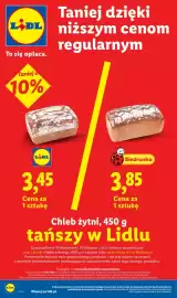 Lidl gazetka Strona 4: LiDL To się opłaca. Taniej o 10% Taniej dzięki niższym cenom regularnym LIDL 3,45 Cena za 1 sztukę