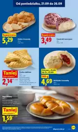 Lidl gazetka Strona 51: Malinianka z kruszonką €4,69, Ciastko z jabłkiem €2,14