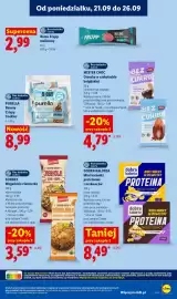 Lidl gazetka Strona 57: Mister Choc Orzechy w czekoladzie belgijskiej €4,79, Mini batoniki proteinowe z nerkowców €8,49