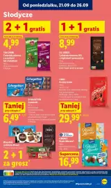 Lidl gazetka Strona 69: Czekolada Schogetten €6,49, Czekolady Wawel €0,01