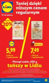 Lidl gazetka Strona 7: Pierogi Ruskie Nasze Smaki €7,49
