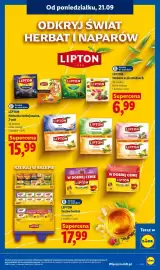 Lidl gazetka Strona 73: Herbatka funkcjonalna 2-pak Lipton €15,99, Herbata w piramidkach Lipton €6,99