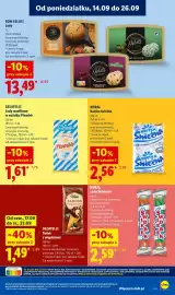 Lidl gazetka Strona 75: Gelatelli Rożek z migdałami €1,49, Lody Świderek €2,59