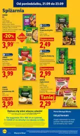 Lidl gazetka Strona 86: Zupka instant Amino €2,29, Przyprawa Rozkoszny orientalny cytrusowy zatar Kamis €2,99