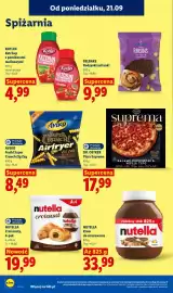 Lidl gazetka Strona 88: Rodzynki sułtanki Belbake €9,99, Ketchup z pomidorami malinowymi łagodny Kotlin €4,99