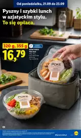 Lidl gazetka Strona 89: Poke bowl łosoś sweet & spicy Sushi Tokyo €16,79