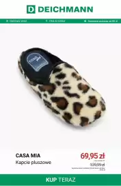 Deichmann gazetka tydzień 39 Strona 3: Kapcie pluszowe Casa Mia €69,95