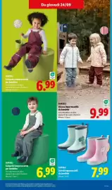 Volantino Lidl settimana 39 Pagina 25: Lupilu €7,99, LUPILU Giacca impermeabile da bambini €9,99