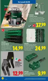 Volantino Lidl settimana 39 Pagina 38: PARKSIDE Fresatrice verticale €37,99