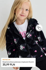 Sinsay gazetka tydzień 39 Strona 10: Rozpinana bluza polarowa z kapturem Kuromi €35,99