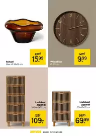 Xenos folder Pagina 16: Ladekast Japandi €109,00, Wandklok €9,99