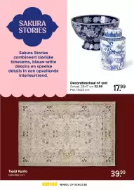 Xenos folder Pagina 24: Tapijt Kyoto €39,99, Decoratieschaal of pot €17,99