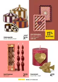 Xenos folder Pagina 6: Alle fotokaders €1,69, Swirl kaarsen €2,99