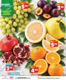 Topaz gazetka tydzień 39 Strona 10: Stragan świeżości CODZIENNIE ŚWIEŻA DOSTAWA! supena Winogrono 599 99 Diasne Cena za 1 kg