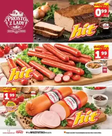 Topaz gazetka tydzień 39 Strona 12: Kielbasa Śniadaniowa €1,99, Kielbasa Szykowa extra €1,99