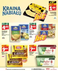Topaz gazetka tydzień 39 Strona 17: Masło Klarowane Mlekovita €9,49, Margaryna ProActiv €7,99