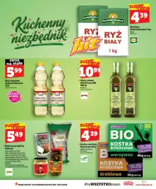 Topaz gazetka tydzień 39 Strona 21: Olej 100% Rzepakowy Spizarnia Dworska €5,99, Oliwa z oliwek Olio Di Sansa MK €10,99