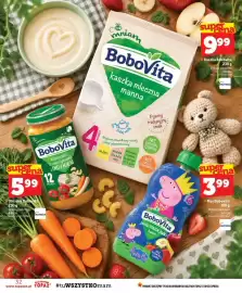 Topaz gazetka tydzień 39 Strona 32: Obiad Bobovita €5,99, Mus Bobovita €3,99