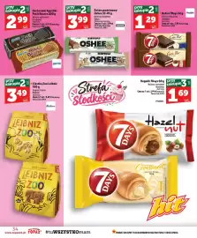 Topaz gazetka tydzień 39 Strona 34: Herbatniki Apetilki Petit Beurre €2,99, Baton proteinowy Oshee €3,99