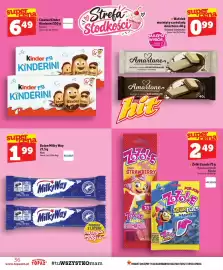 Topaz gazetka tydzień 39 Strona 36: Żelki Zozole €2,49, Baton Milky Way €1,99