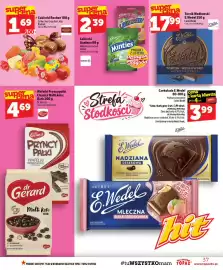 Topaz gazetka tydzień 39 Strona 37: Cukierki Gopplana €2,39, Cukierki Roshen €1,69