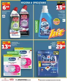 Topaz gazetka tydzień 39 Strona 48: Żel Calgon Total Action €15,99, Żel do WC Kret €6,49