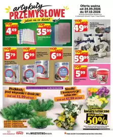Topaz gazetka tydzień 39 Strona 50: Płatkil na myszy i szczury Bros €6,99, Lep na myszy i szczury Bros €6,59