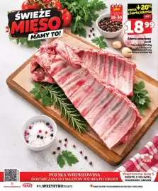 Topaz gazetka tydzień 39 Strona 8: Żeberka wieprzowe paski €18,99