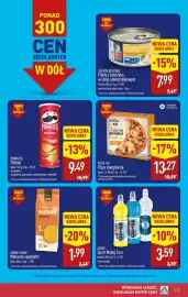 ALDI gazetka tydzień 39 Strona 13: Pizza 'AH' Pizza margherita €13,27, Pringles Chipsy €9,49