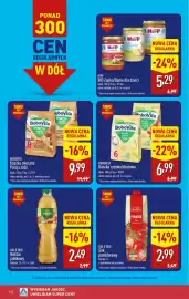 ALDI gazetka tydzień 39 Strona 14: Bobovita Kaszka ryżowa/zbożowa €6,99, Rio d'Oro Sok pomidorowy €2,99