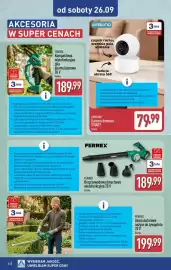 ALDI gazetka tydzień 39 Strona 46: FERREX Bezprzewodowa dmuchawa wielofunkcyjna 20 V €189,99