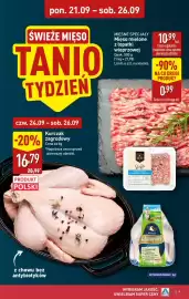 ALDI gazetka tydzień 39 Strona 9: Mieso mielone z łopatki wieprzowej €0,99